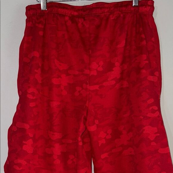 Red Camo Athletic Shorts by Zone Pro - Picture 5 of 6